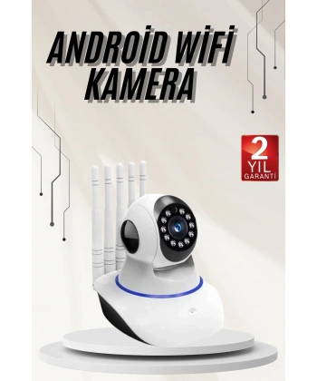 Güvenlik Kamerası Antenli Gece Görüşlü Sensörlü Harekete Duyarlı