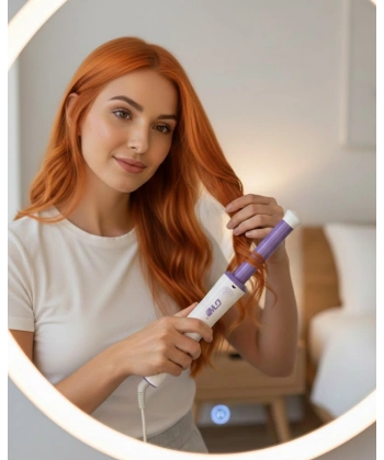 GW 32mm Döner Başlıklı Saç Kıvırma Makinesi – Her An Her Yerde Profesyonel Şekillendirme