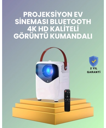 Hafif ve Taşınabilir Projektör – 750 Gram Ağırlıkla Mobil Kullanıma Uygun