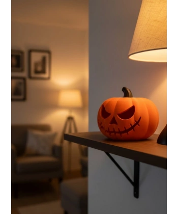 Halloween Balkabağı Dekor 23×15 cm Cadılar Bayramı Biblo Süs Objeleri