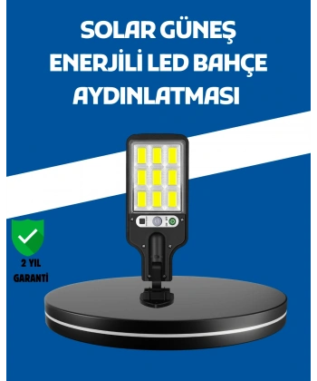 Hareket Algılamalı Dış Mekan Lamba Konforlu Aydınlatma