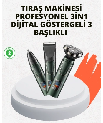Hareket Halinde Kullanıma Uygun Tıraş Makinesi