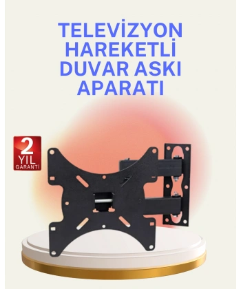 Hareketli TV Duvar Askı Aparatı 22–49 İnç Uyumlu