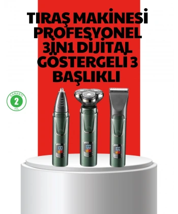 Hassas Bölgeler İçin Çok Fonksiyonlu Tıraş Makinesi