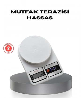 Hassas Dijital Mutfak Tartısı – 1g Doğruluk, LCD Ekran, Otomatik Kapanma