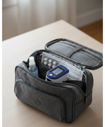 Hassas Ölçüm Sağlayan Parmak Ucu Oksimetresi Taşınabilir