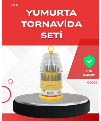 Hassas Tornavida Seti Kaymaz Saplı Elektronik Onarım Seti