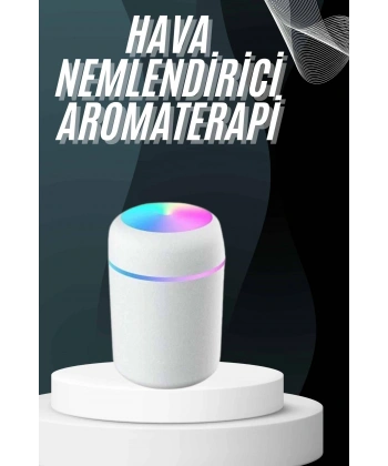 Hava Nemlendirici Buhar Makinesi Led Işıklı USB Dekoratif Nemlendirici