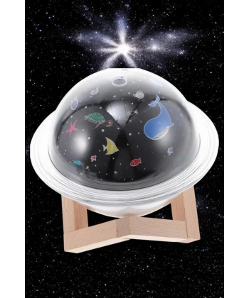 Hava Nemlendirici Projeksiyon Görünümlü USB Bağlantılı Aromaterapi