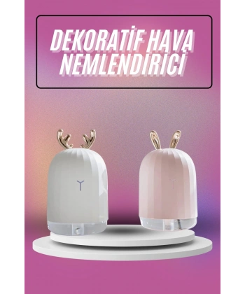 Hava Nemlendirici Ultrasonik Aromaterapi Difüzör Tavşan Nemlendirici
