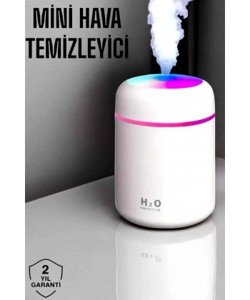 Hava Nemlendirici Ultrasonik Mini Hava Temizleyici Aromaterapi