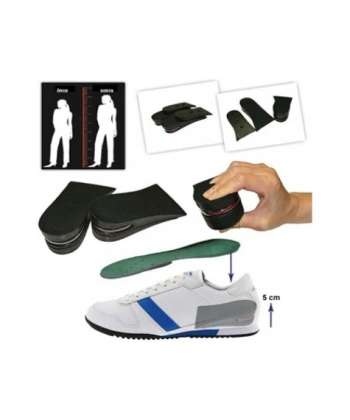 Hava Yastıklı Boy Uzatıcı Tabanlık (7 cm Daha Fazla Boy Uzunluğu) - 39 Numara