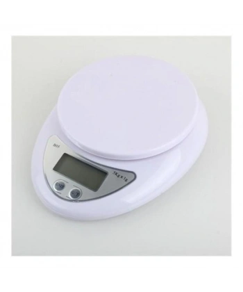 Hazneli Lcd Ekran Hassas Ölçüm Sensörlü 5 Kg Kapasite Dijital Mutfak Terazisi Tartısı