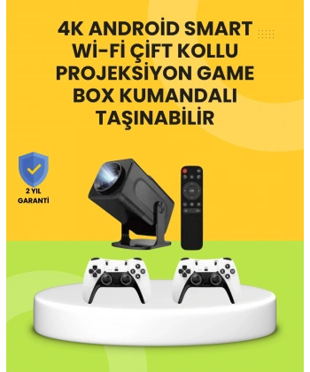 HCS350pro Android 11 İşletim Sistemli Mini Projektör