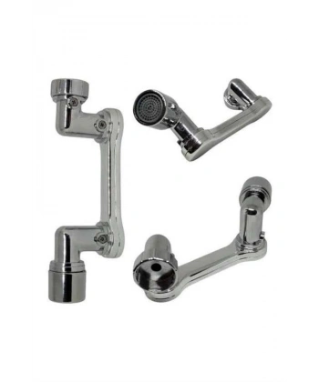 Her Yere Dönebilen Tasarruflu Mutfak Musluk Başlığı Ucu Musluk Ucu Oynar Başlıklı