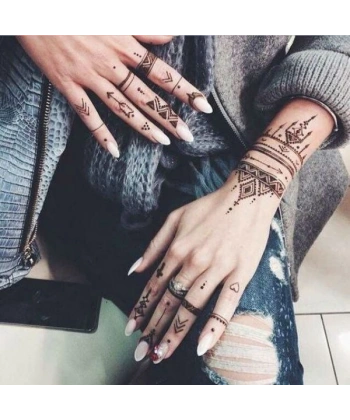 Hint Kınası Tüp Siyah