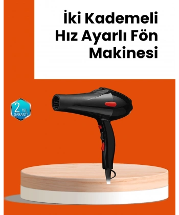Hızlı Kurutma ve Şekillendirme İçin Profesyonel Saç Kurutma Makinesi
