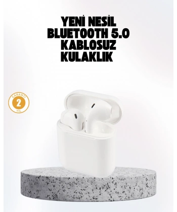 Hızlı Şarj Destekli 2. Nesil Bluetooth 5.0 Ergonomik Kulaklık