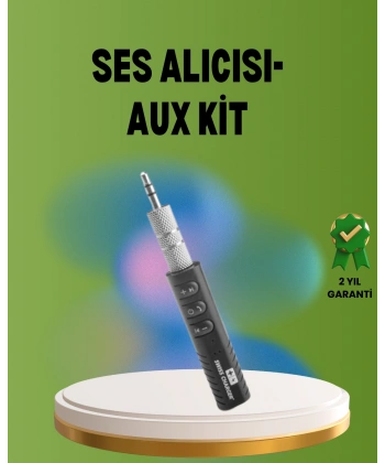 Hızlı Şarjlı Bluetooth Ses Alıcısı – Ev, Araç ve Ofis İçin