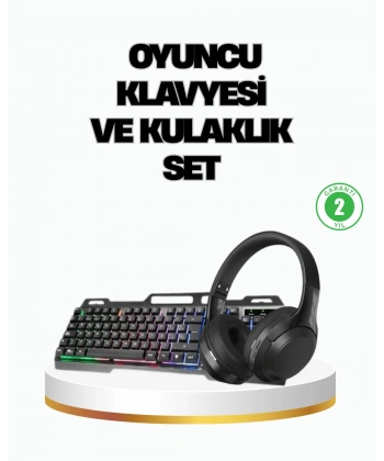 HN01 KULAKLIK + PG-8018 OYUNCU KLAVYESİ SET