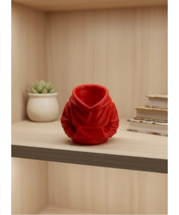 HOODİE KALEMLİK KIRMIZI