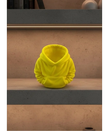 HOODİE KALEMLİK SARI