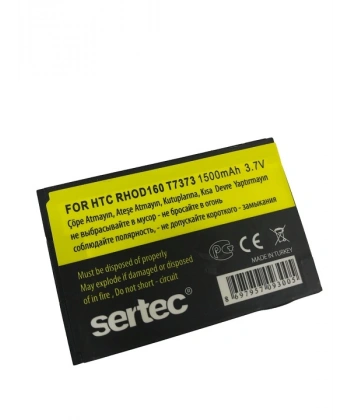 SERTEC - HTC  T7373 Touch pro 2  / RHOD160 Uyumlu Batarya