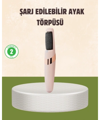 İki Hızlı Elektrikli Ayak Törpüsü Pürüzsüz Topuk Bakımı