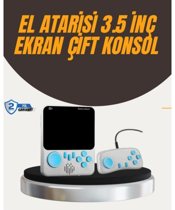 İki Kişilik Oyun Deneyimi Sunan Taşınabilir Retro Konsol