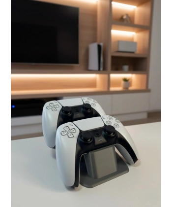 İKİLİ GAMEPAD TUTUCU ANTRASİT