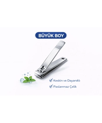 İMA Büyük Boy Tırnak Makası Profesyonel Nail Clipper 1 Adet