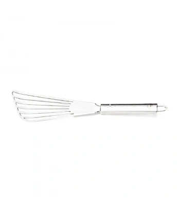 İnoks Eğri Krep Spatulası Krep Omlet Çevirici
