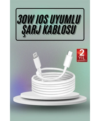İOS Uyumlu 8 X Xs Xr 11 12 13 14/Pro Max Mini Plus Şarj Kablosu