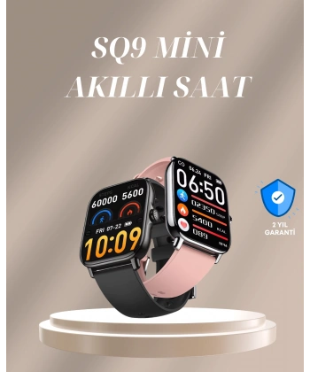 IP67 Suya Dayanıklı AMOLED Akıllı Saat Bildirim ve Sağlık Takip Özellikli