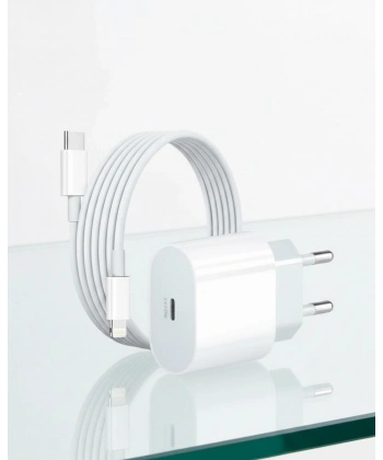 iPhone 14 13 12 11 Pro Pro Max 20W PD Lightning Hızlı Şarj Cihazı