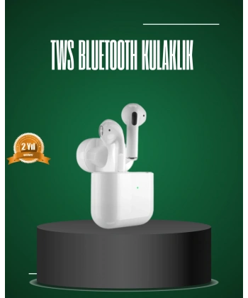 iPhone Pro ve Pro Max Uyumlu TWS Bluetooth Kulaklık Gürültü Engelleyici