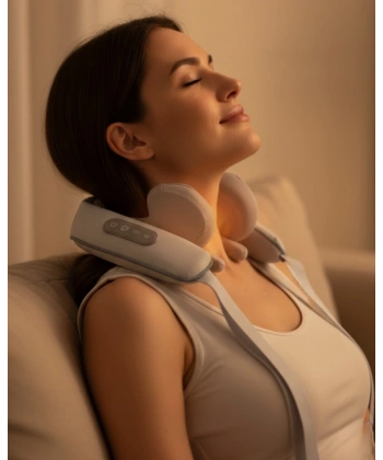 Isı Terapili Boyun ve Omuz Masaj Cihazı Sessiz Motorlu Çok Bölgeli Kullanım
