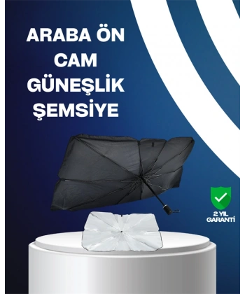 Isı ve UV Engelleyici Güneşlik – 360° Bükülebilir Şemsiye Sapı ile Konfor