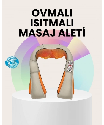 Isıtmalı Ovmalı Masaj Aleti Kas Gevşetici ve Kan Dolaşımı Düzenleyici