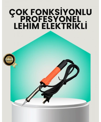 Isıya Dayanıklı Ergonomik Saplı Elektronik Lehimleme Havyası