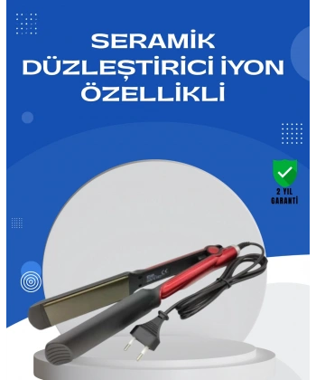 Iyon Teknolojili Düzleştirici – Düzleştirici ve Dalga Yapma Özellikli