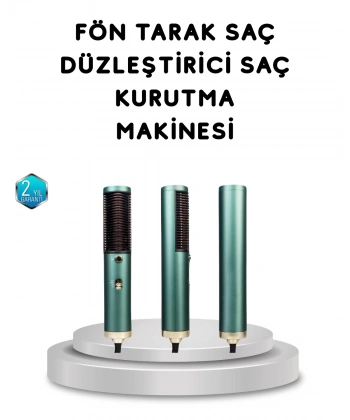 İyon Teknolojili Profesyonel Saç Kurutma ve Şekillendirme Makinesi 360° Dönebilen