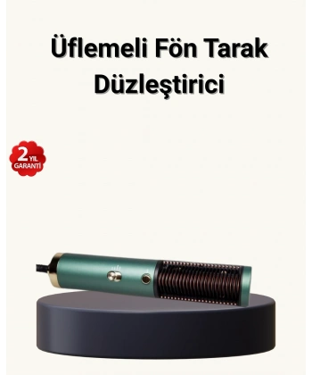 İyon Teknolojili Seramik Saç Düzleştirici – Eşit Isı Dağılımı