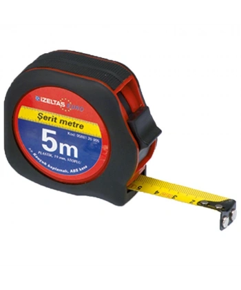 İzeltaş Plastik Şerit Metre 5 Metre