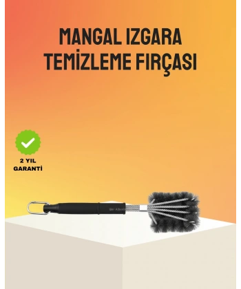Izgara ve Barbekü Temizleme Fırçası Dayanıklı Tasarım