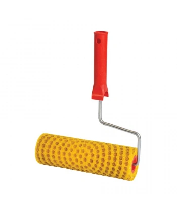 İzmir Fırça Mercan Rulo Delikli 25 cm Saplı