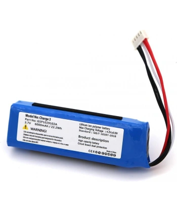 Sertec JBL Charge 3 uyumlu 3.7v 6000 mah Soketli Batarya