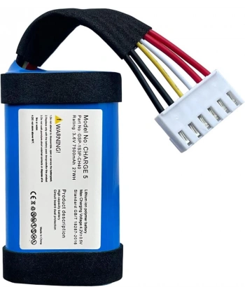 JBL Charge 5 uyumlu 3.7v 7800 mah Soketli Batarya