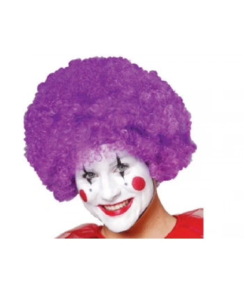 Kabarık Bonus Peruk Saç - Mor