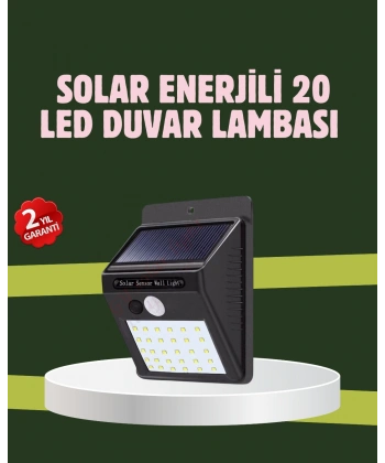 Kablo Gerektirmeyen Solar LED Bahçe ve Veranda Işığı